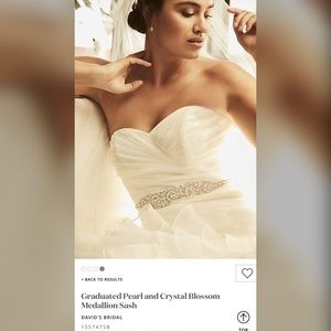 Wedding Dress Belt/Sash